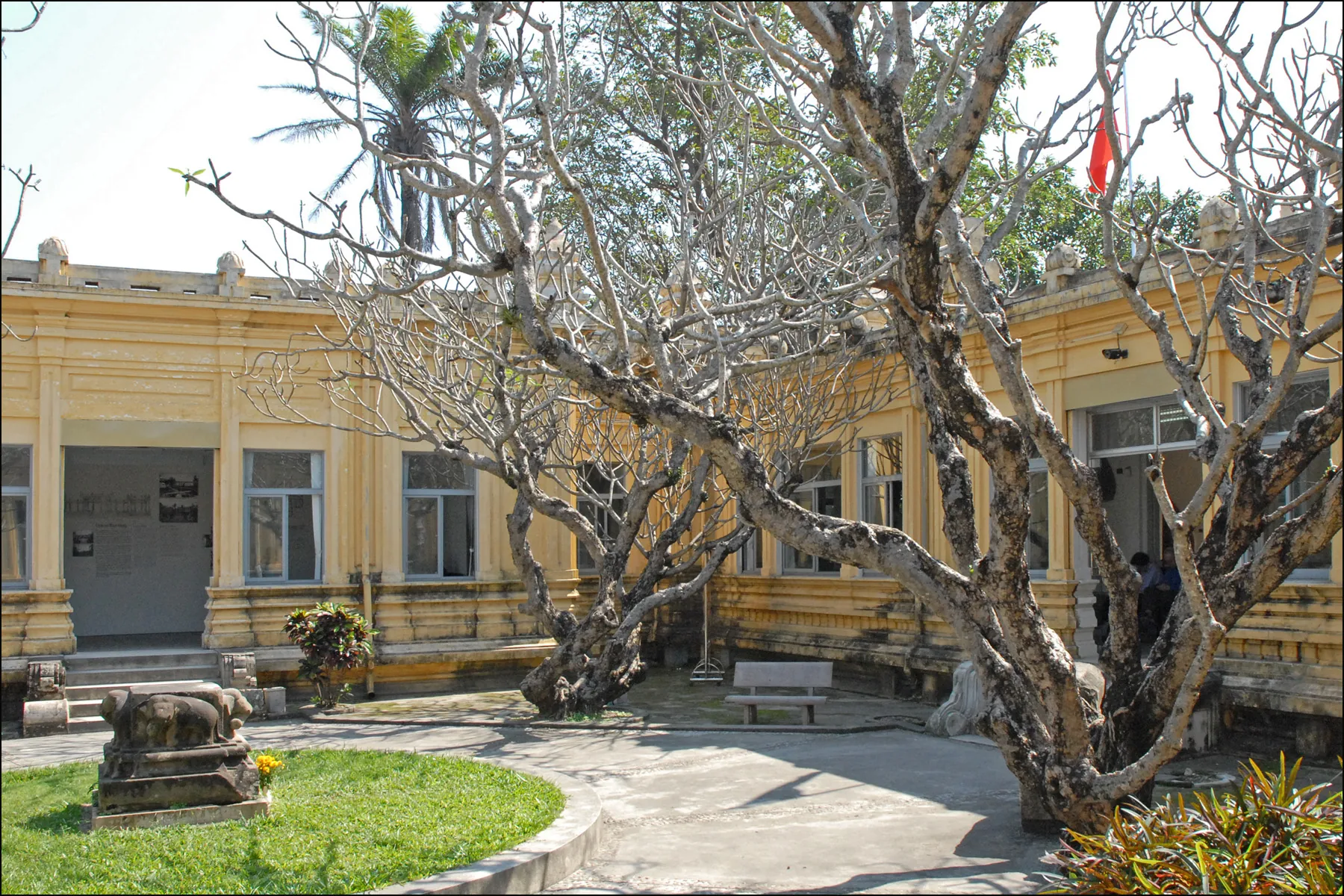 Courtyard of the Museum of Cham Sculpture